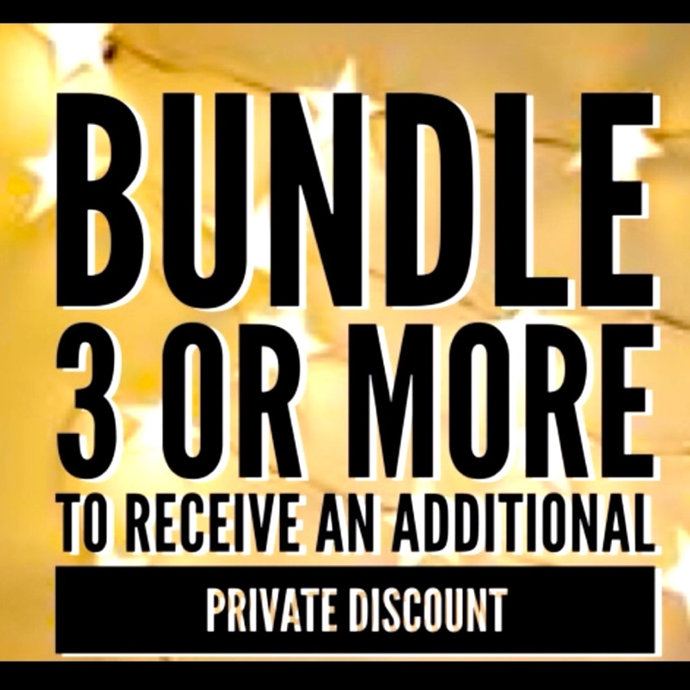 The more you bundle the larger the discount!